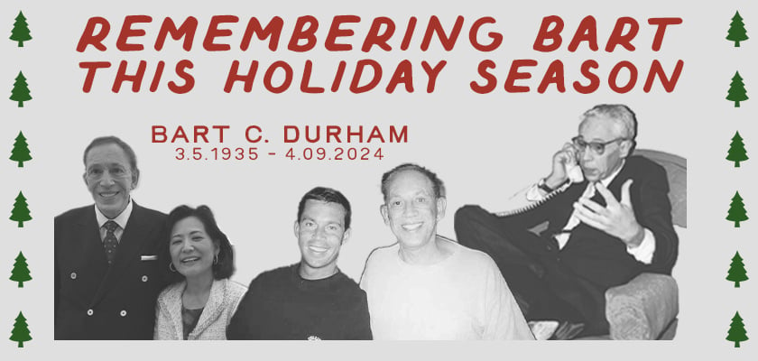 Remembering Bart This Holiday Season