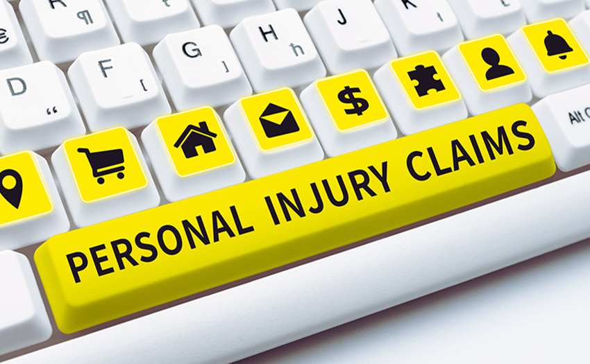 Personal Injury Claims Keyboard