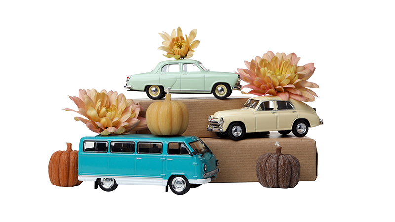 Toy Cars for Thanksgiving Travel 